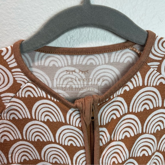 Little sleepies zippy rust rainbows - Picture 2 of 3